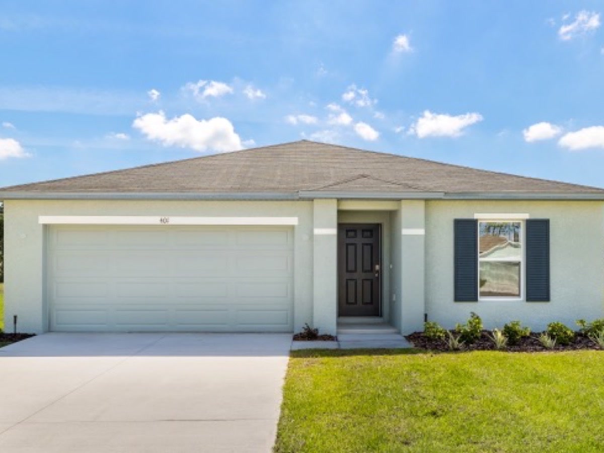 Una comunidad de casas nuevas en Suroeste de Ocala, Florida