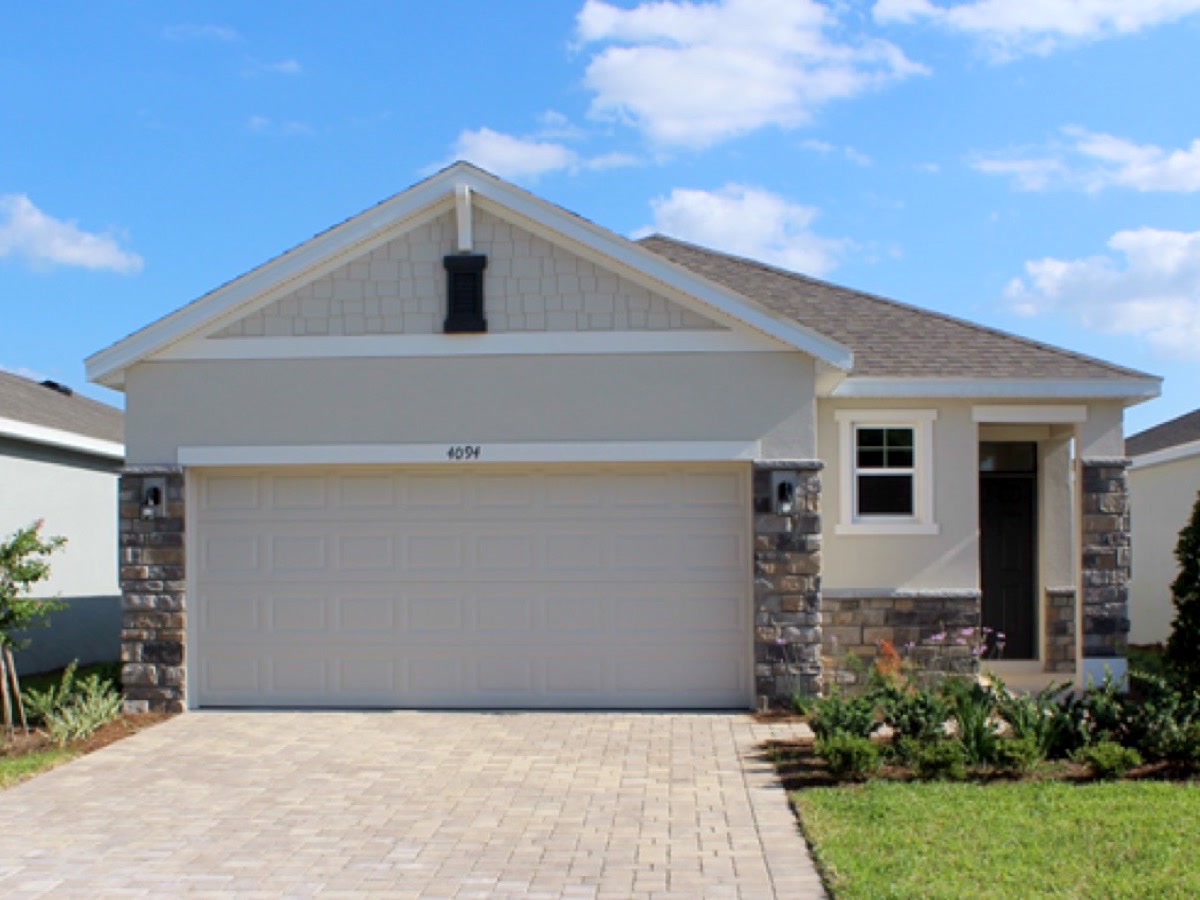 A community of new homes in NW Ocala, Florida