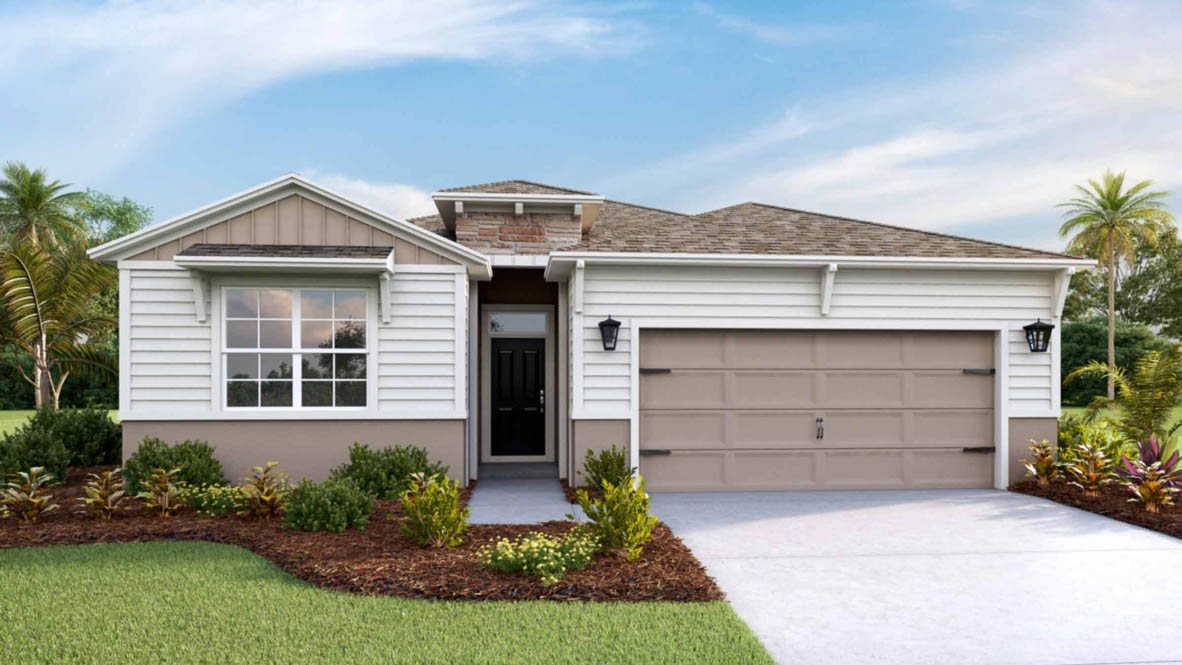 Delray plan, a new D.R. Horton home in Ocala Preserve