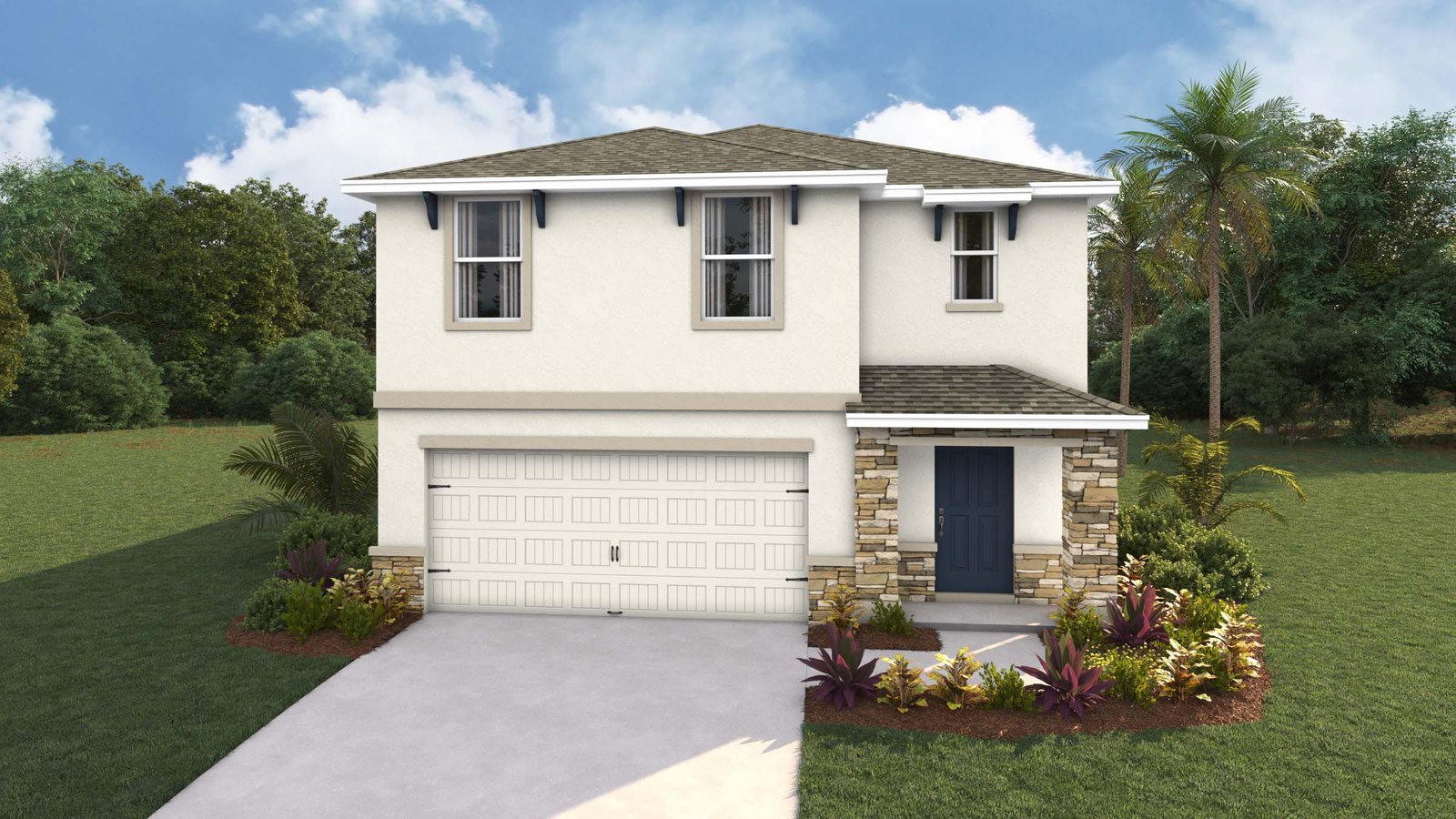Robie plan, a new D.R. Horton home in Tartan Farms