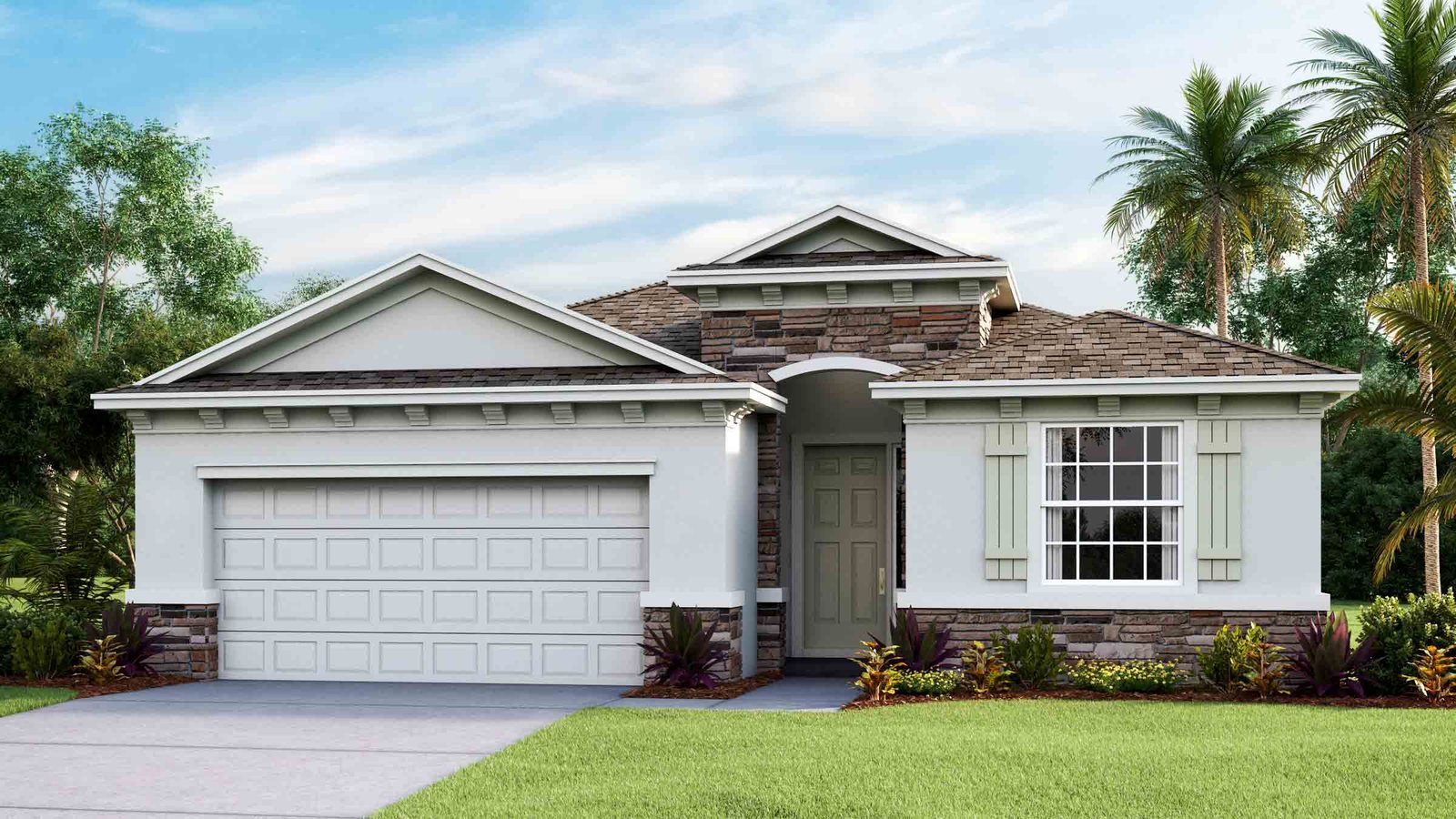 Lantana plan, a new D.R. Horton home in Sandal Key