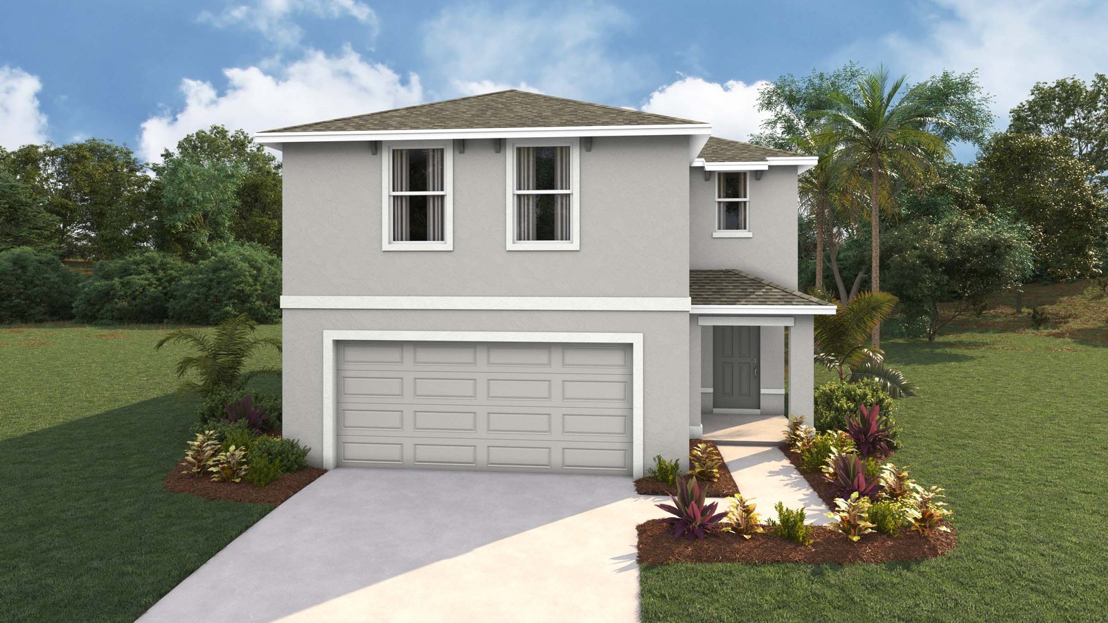 Elston plan, a new D.R. Horton home in Ocala Crossings South