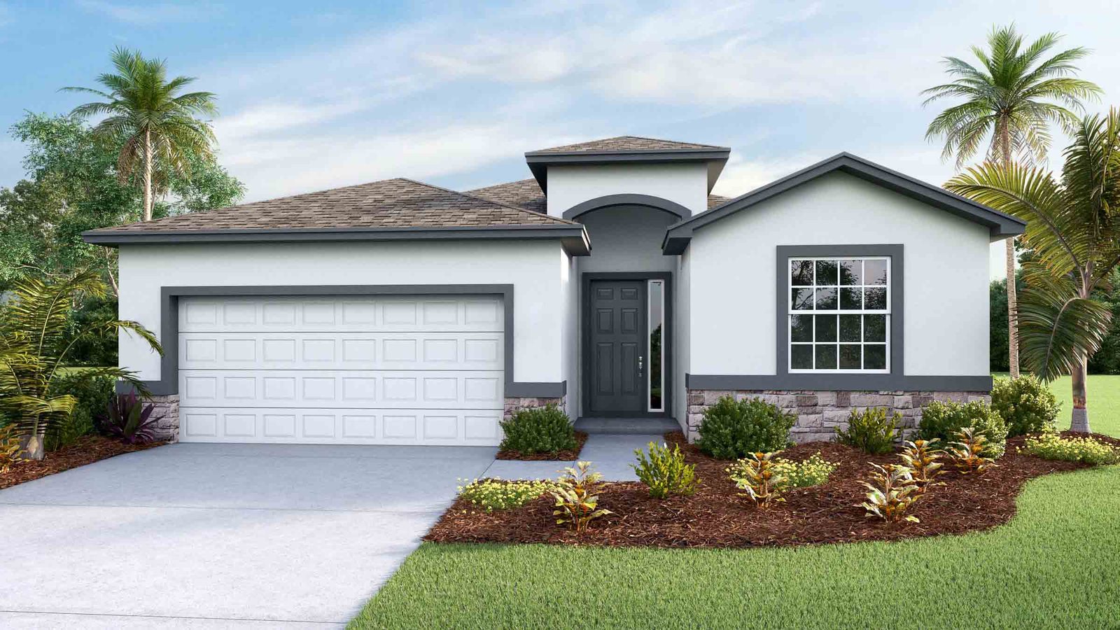 Lantana plan, a new D.R. Horton home in Sandal Key