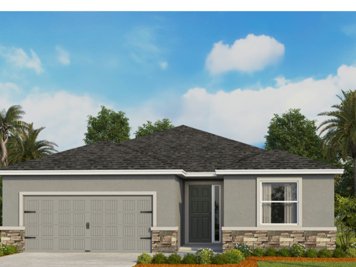 A new home elevation