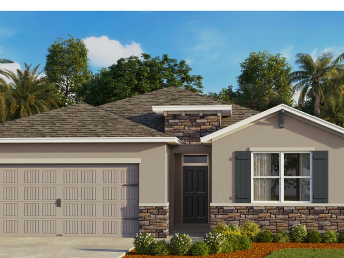 A new home elevation