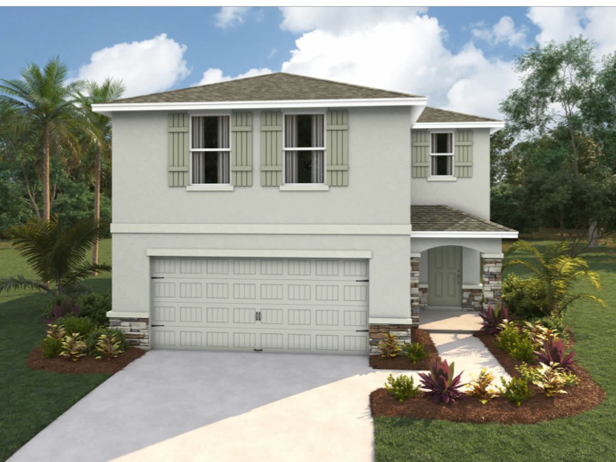 The same floor plan on another homesite — representative photo, not this home