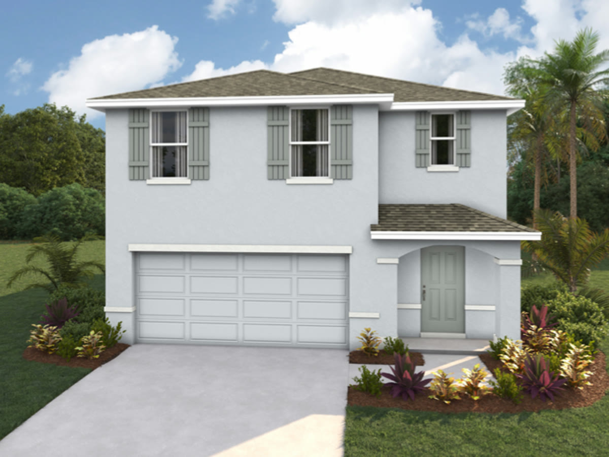 The same floor plan on another homesite — representative photo, not this home