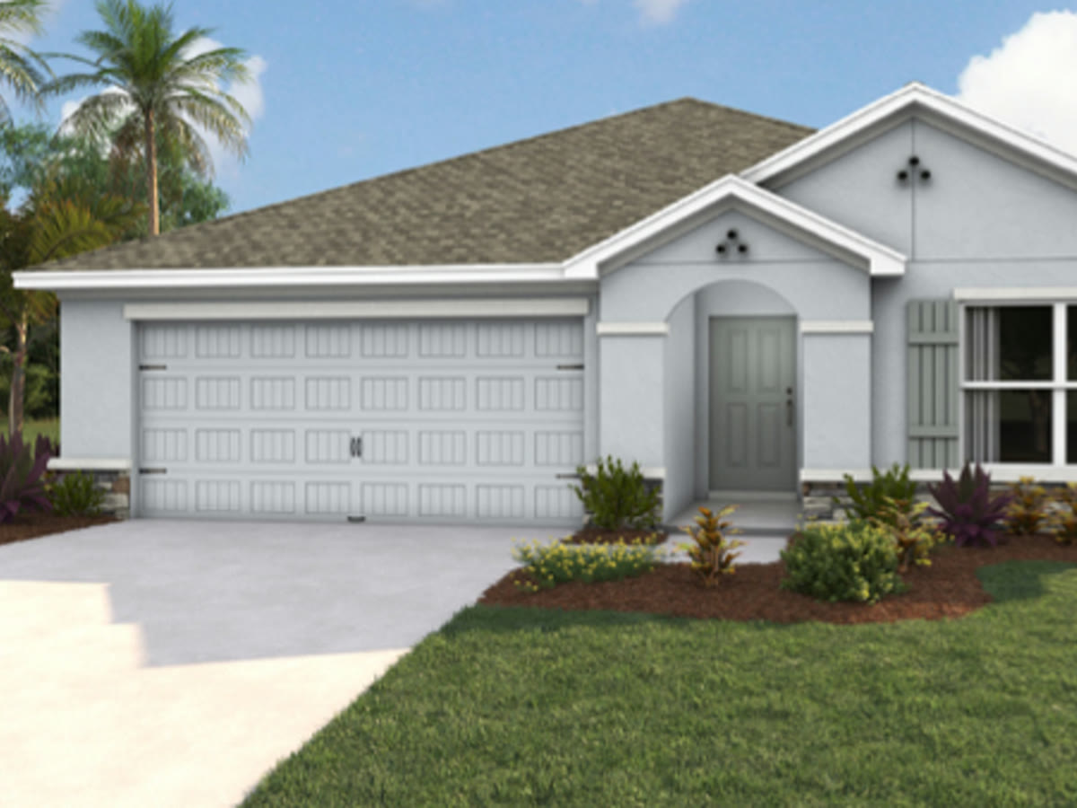 The Aria floor plan by D.R. Horton