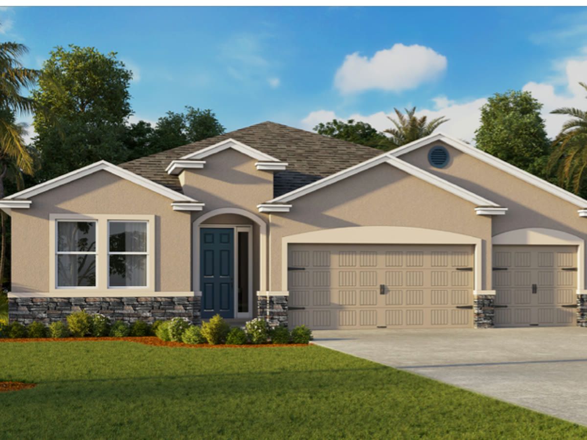 The Destin floor plan by D.R. Horton