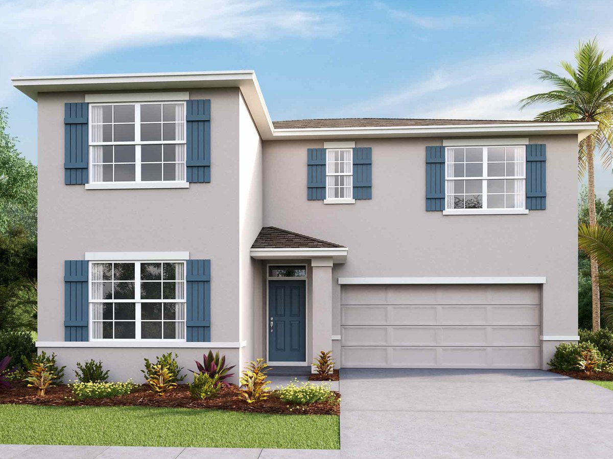 The Ensley floor plan by D.R. Horton