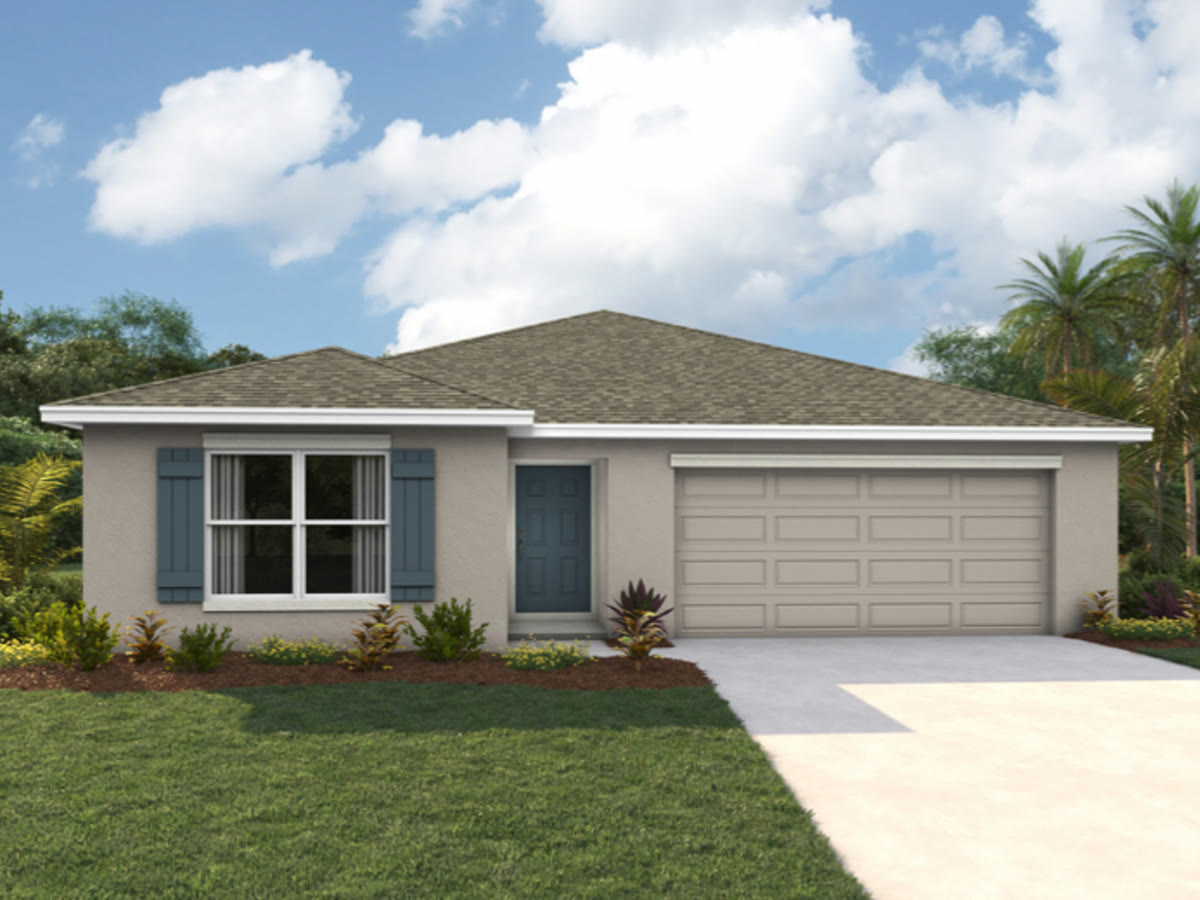 The Lakeside floor plan by D.R. Horton